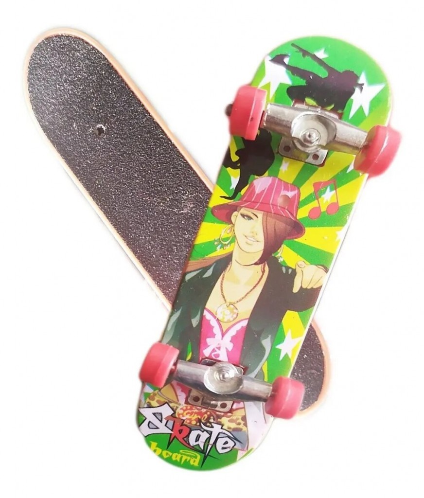 Skate Tabla Mini Patineta Juguete Coleccionista Juguetería diseño 7