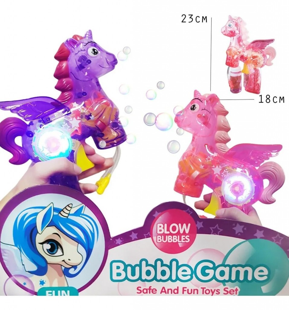 Burbujas Pony Burbujero Juguete Jugueteria Diversión