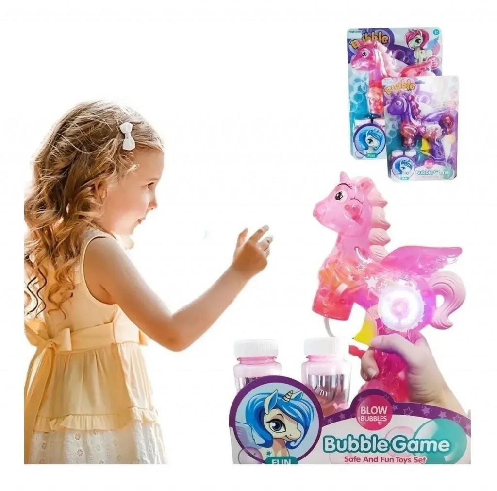 Burbujas Pony Burbujero Juguete Jugueteria Diversión