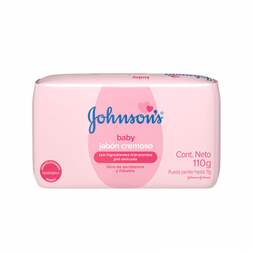 JABON JOHNSON BABY CREMOSO  X 110 GR