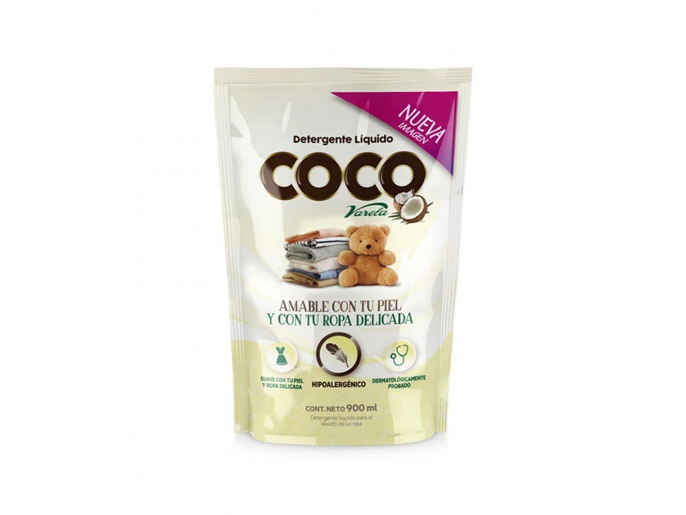 Jabón coco varela x 900 ml