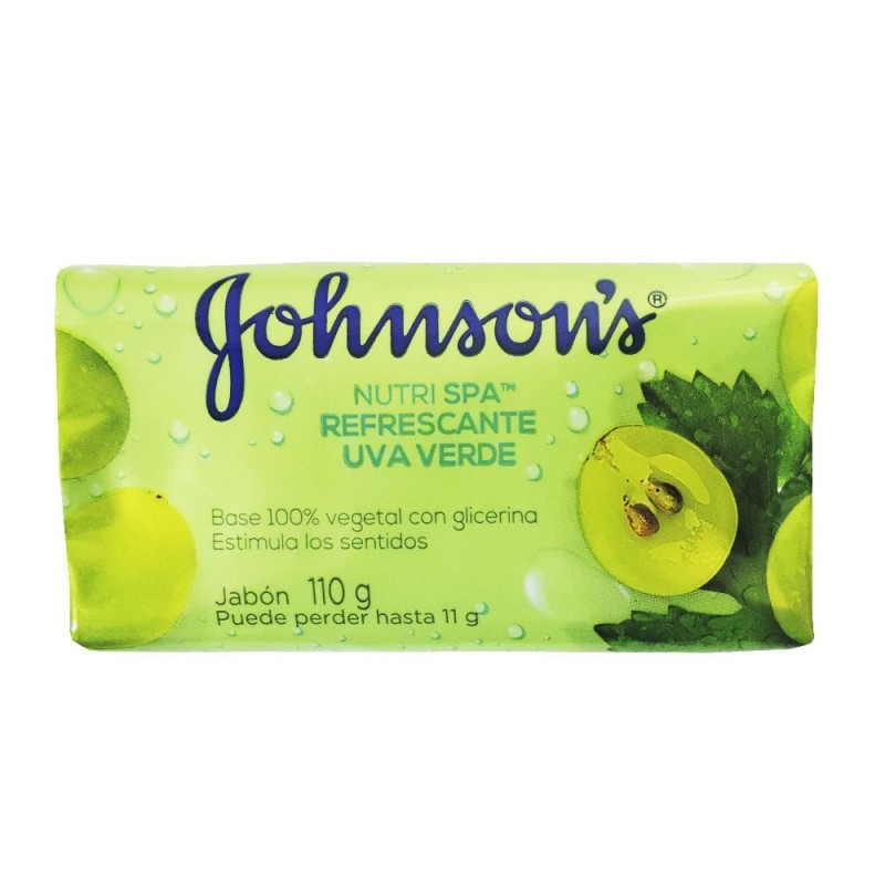 JABON JOHSONS UVA VERDE  X 110 GR