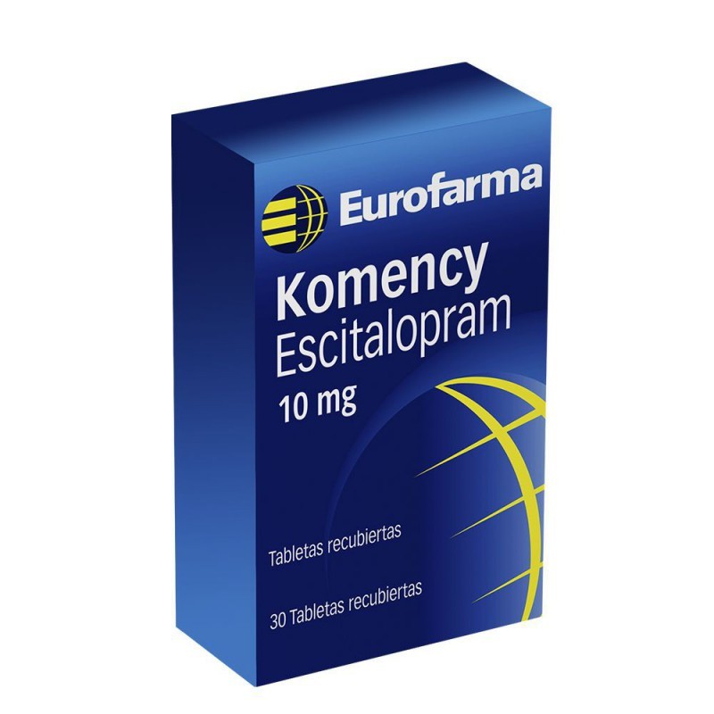 KOMENCY ESCITALOPRAM 10 MG X 30 TAB