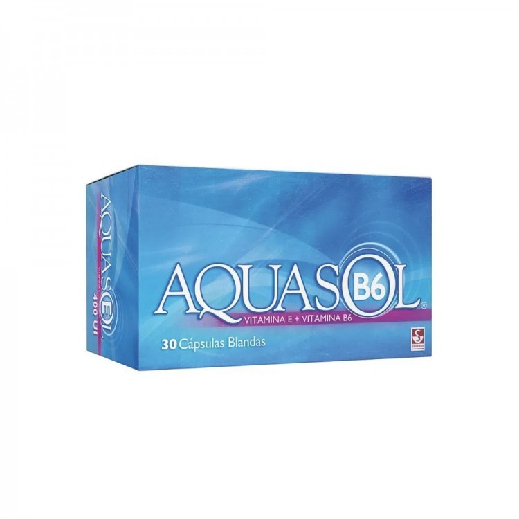 AQUASOL B6 X 30 CAP  (VITAMINA E +VITM B6)