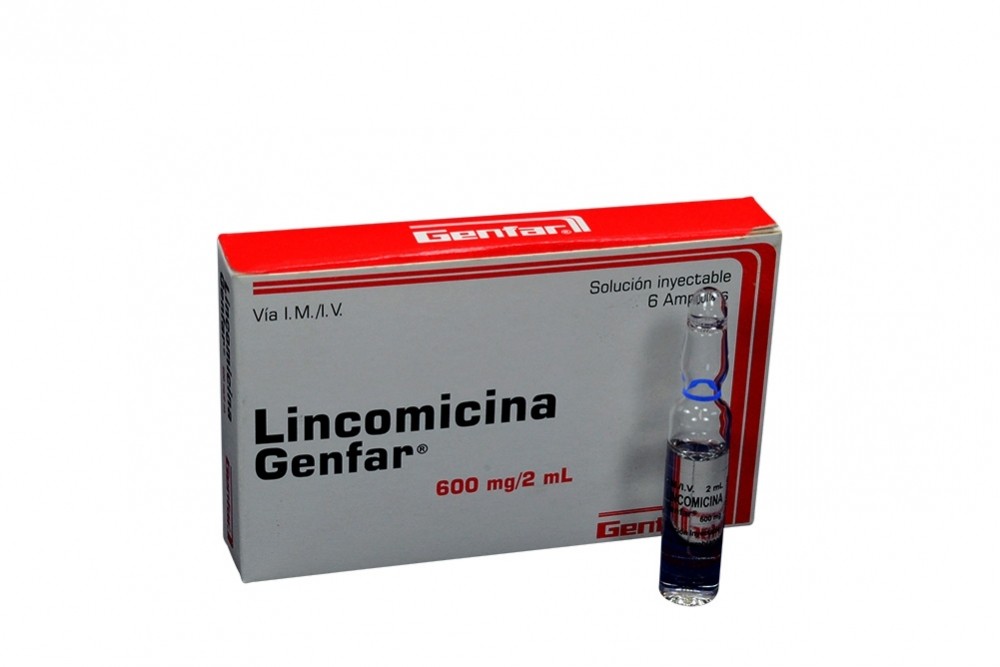 LINCOMICINA 600 MG / 2 ML AMPOLLA X 10 AMP