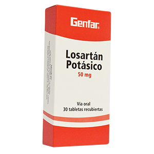 LOSARTAN POTASICO 50 MG X 30 T GF