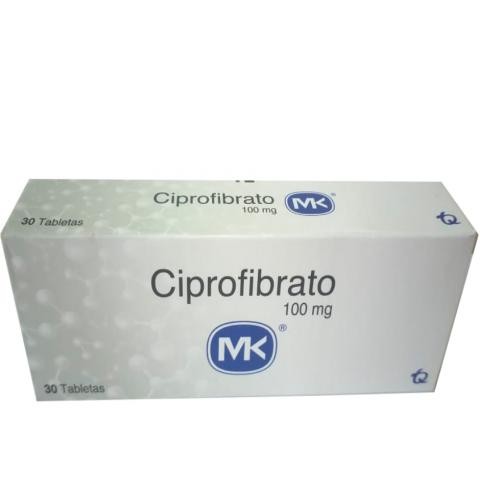 CIPROFIBRATO 100 MG X 30 TAB