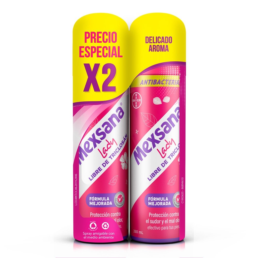 MEXSANA LADY SPRAY X 260 ML 2 X1