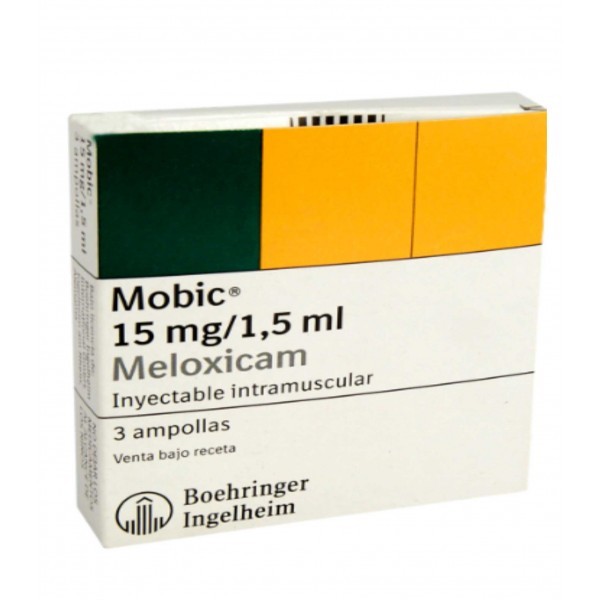 MOBIC 15 MG X 3 AMP C/U