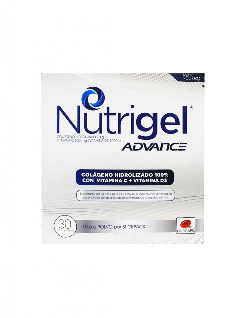 NUTRIGEL ADVANCE NEUTRO X 30 SOB