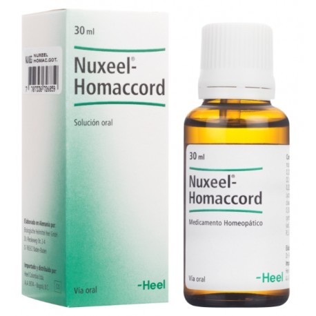 NUXEEL HOMACCORD SOL ORAL X 30ML