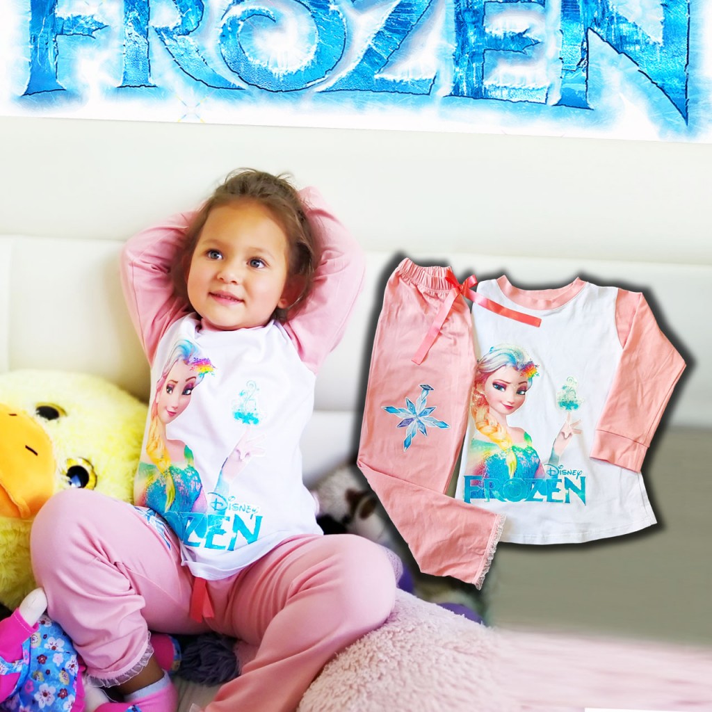 Frozen Camiseta Sudadera Conjunto Pijama Niña Infantil