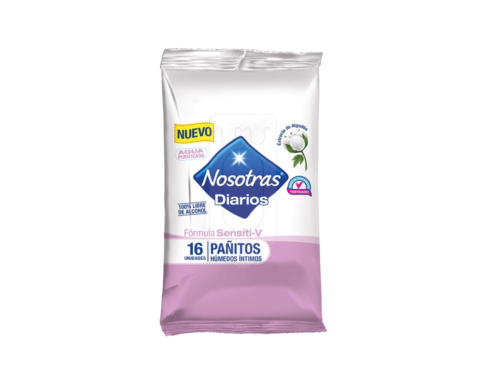 Pañitos humedos intimos Nosotras