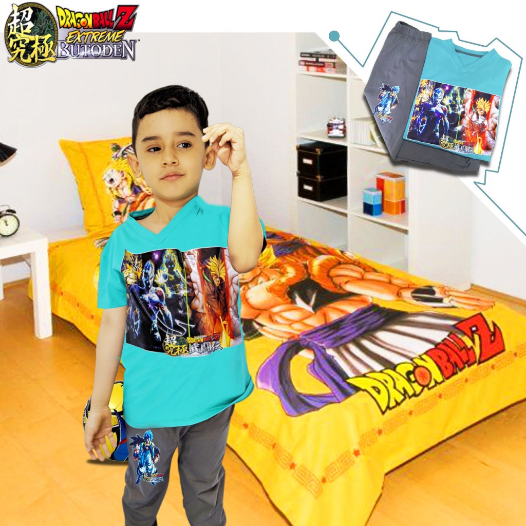 Dragon Ball Camiseta Sudadera Conjunto Pijama Multiusos
