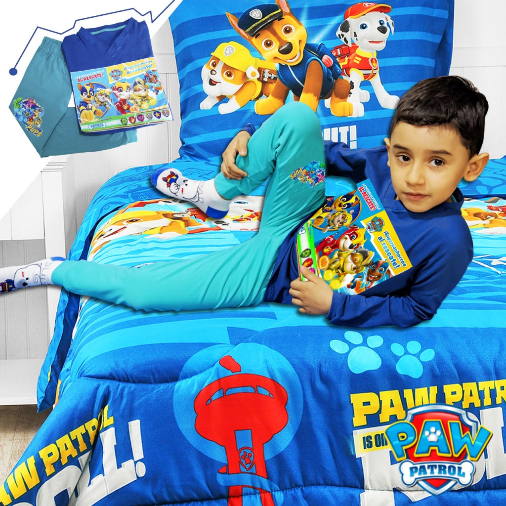 Patrulla Canina Camiseta Sudadera Conjunto Pijama Multiusos Manga Larga