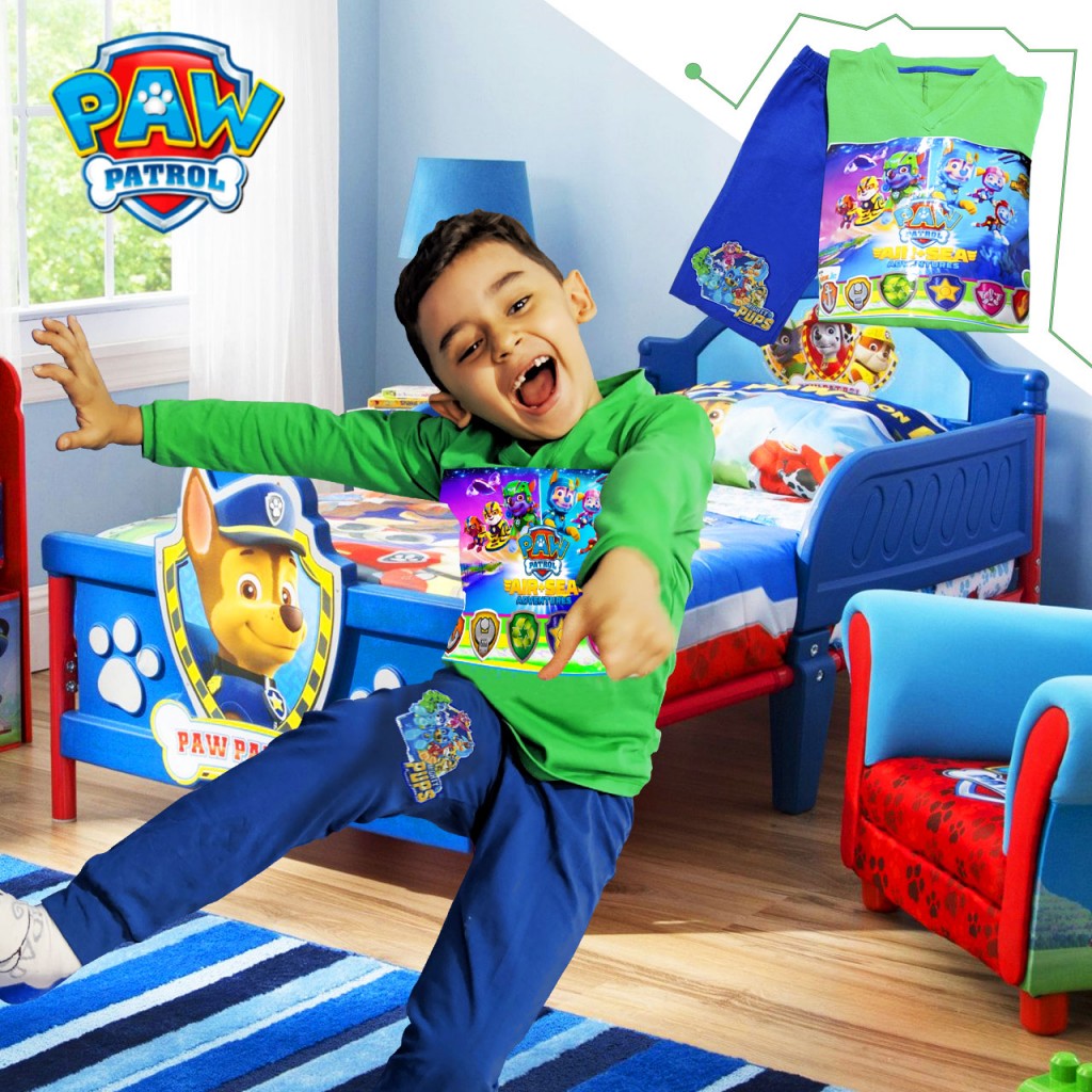 Patrulla Canina Camiseta Sudadera Conjunto Pijama Multiusos Manga Larga