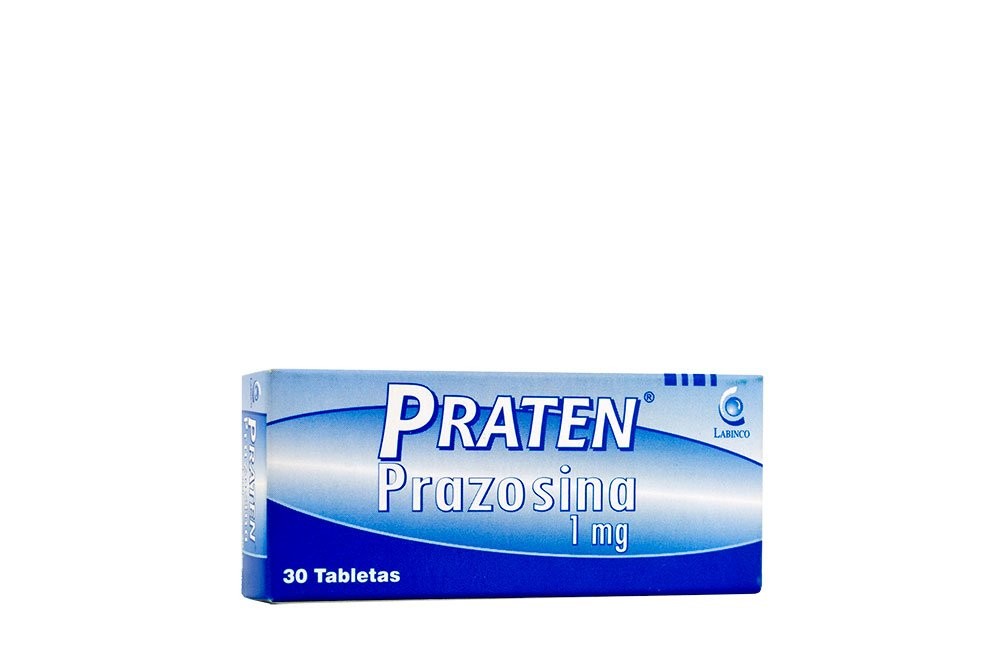 PRAZOSINA (PRATEN) 1 MG X 30 TAB