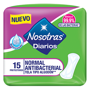 NOSOTRA PROTECTORES ANTIBACTERIAL X 15
