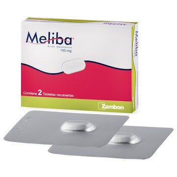 MELIBA 150 MG X 2 TAB