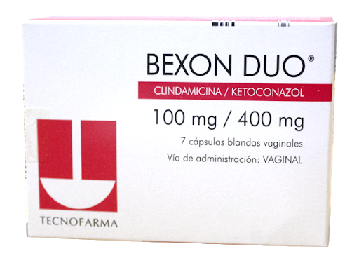 BEXON DUO 100 MG/400MGX7  OVULOS