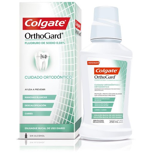 ENJUAGUE BUCAL COLGATE ORTHOGARD X 250 ML
