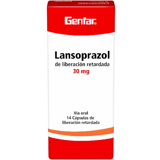 LANSOPRAZOL 30 MG X 14 CAP GF