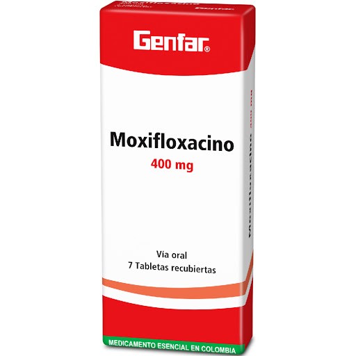 MOXIFLOXACINO 400 MG   X 7  TAB