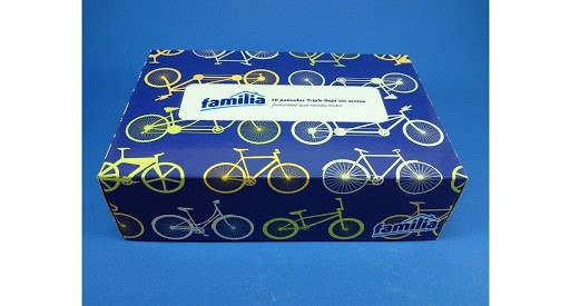 PAÑUELOS AUTO FAMILIA X 50 HOJAS