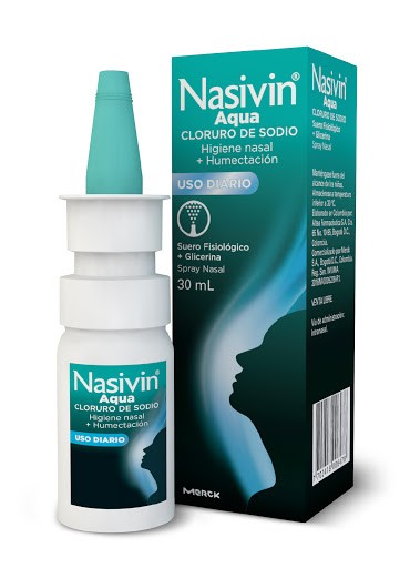 NASIVIN AQUA SPRAY NASAL X 30 ML
