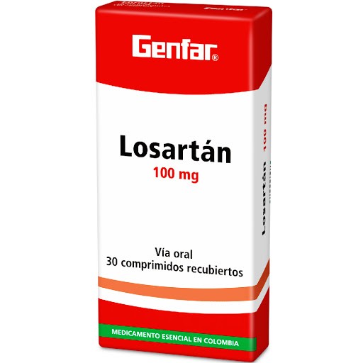 LOSARTAN  100 M G X 30 TBL
