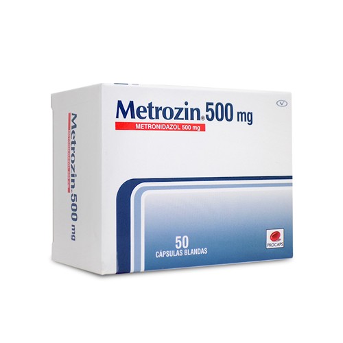 METROZIN 500 MG X 50 CAP SB 10