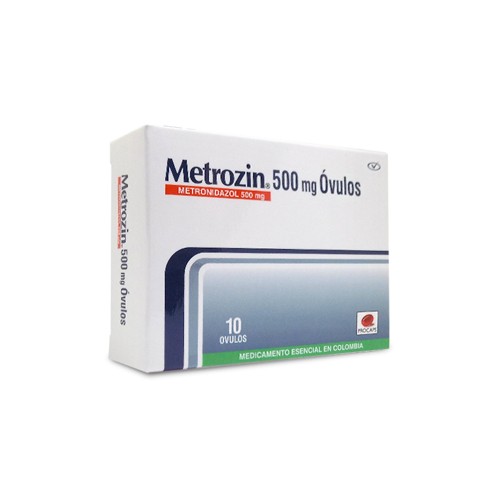 METROZIN 500 MG OVULOS X 10 UND