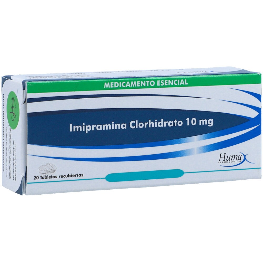 IMIPRAMINA 10 MG X 20 TBL