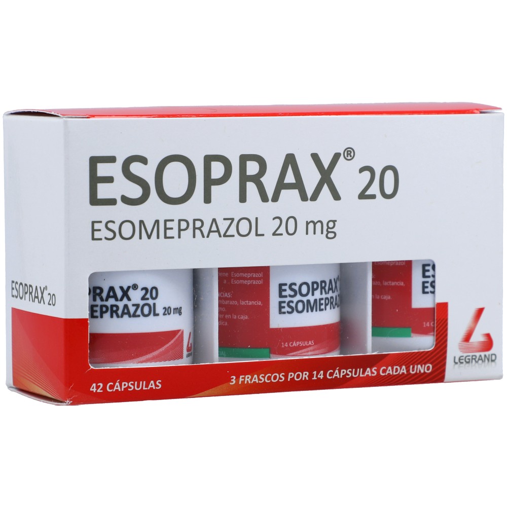 ESOPRAX  20 MG  X 42 CAPSU  3 FRASCOS X 14 CAP C/U