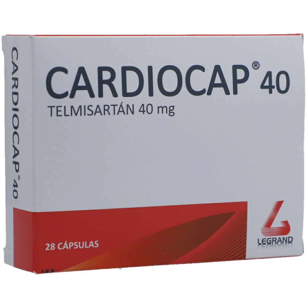 CARDIOCAP 40 MG X 28 CAP