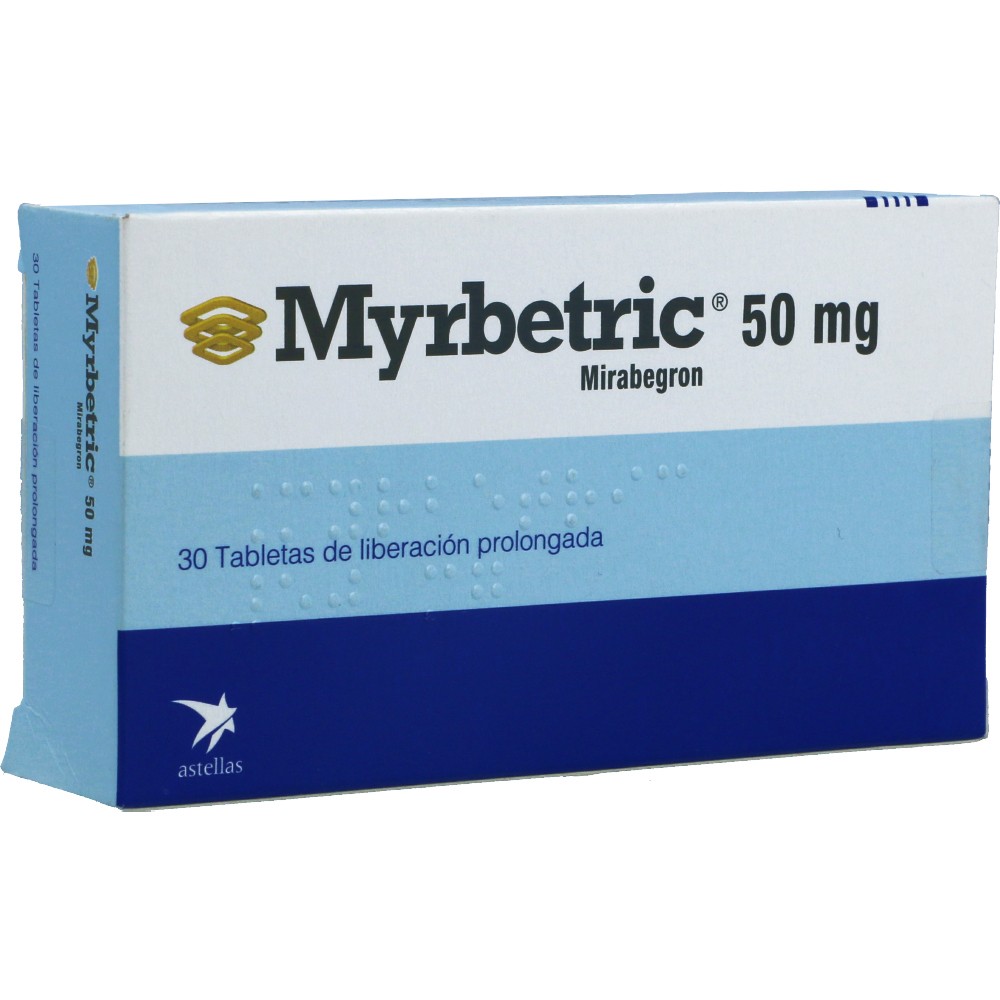 MYRBETRIC 50 MG X 30 TAB LIB/PROL REGULDO
