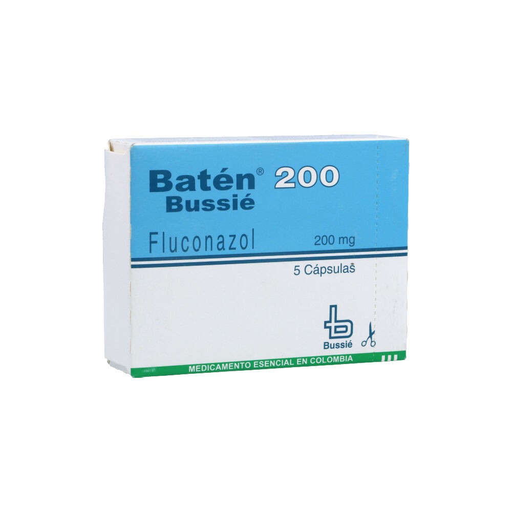 BATEN 200 MG X 5 CAP
