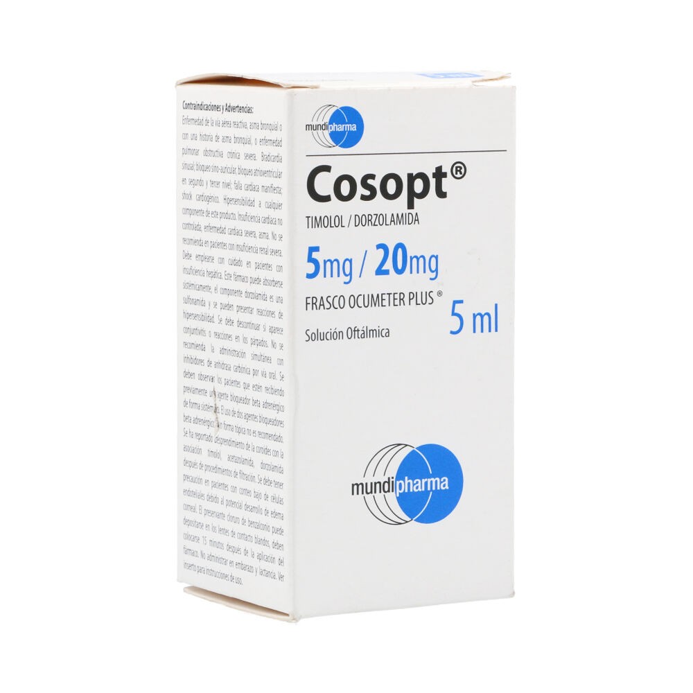COSOPT GOTAS OFTALMICAS X 5 ML