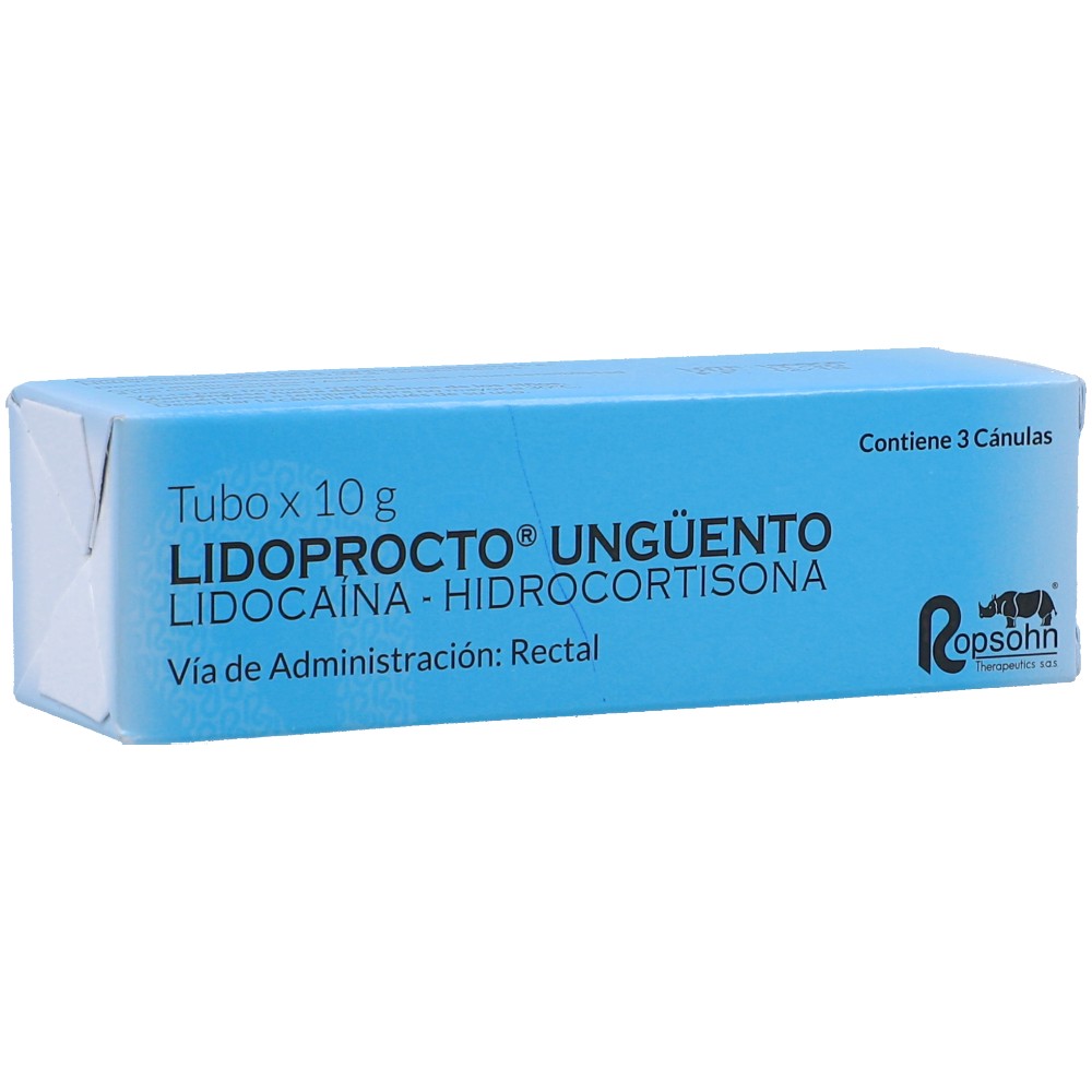 LIDOPROCTO UNG X 10 GR