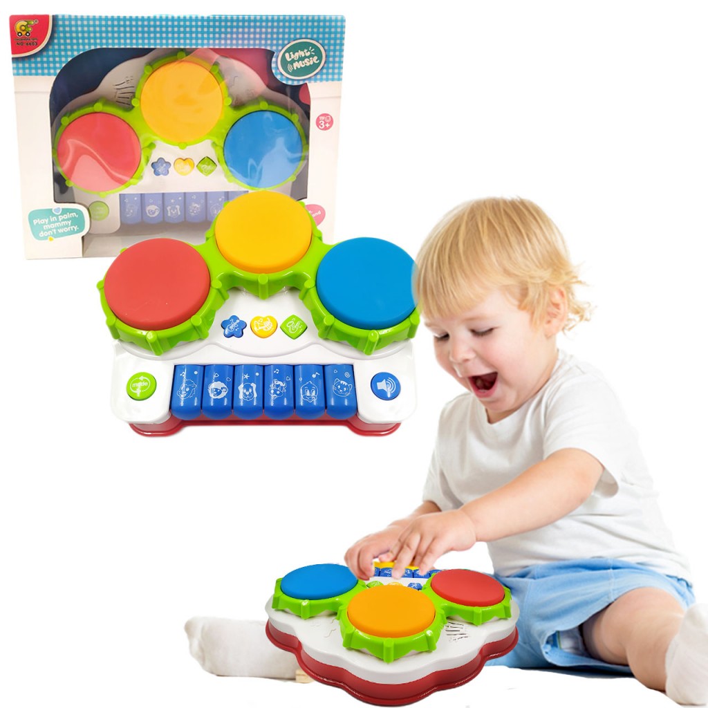 Piano Tambor Bebe Juguetes Jugueteria Juegos