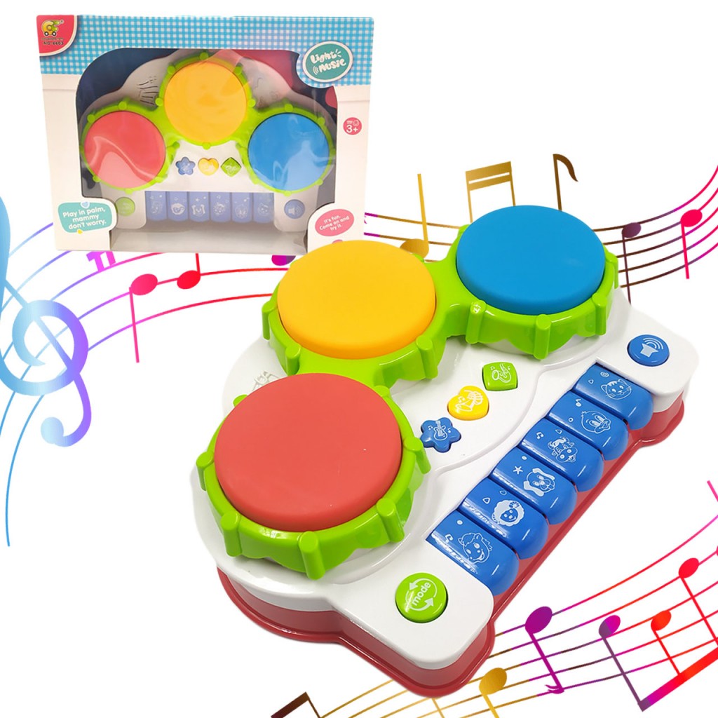 Piano Tambor Bebe Juguetes Jugueteria Juegos