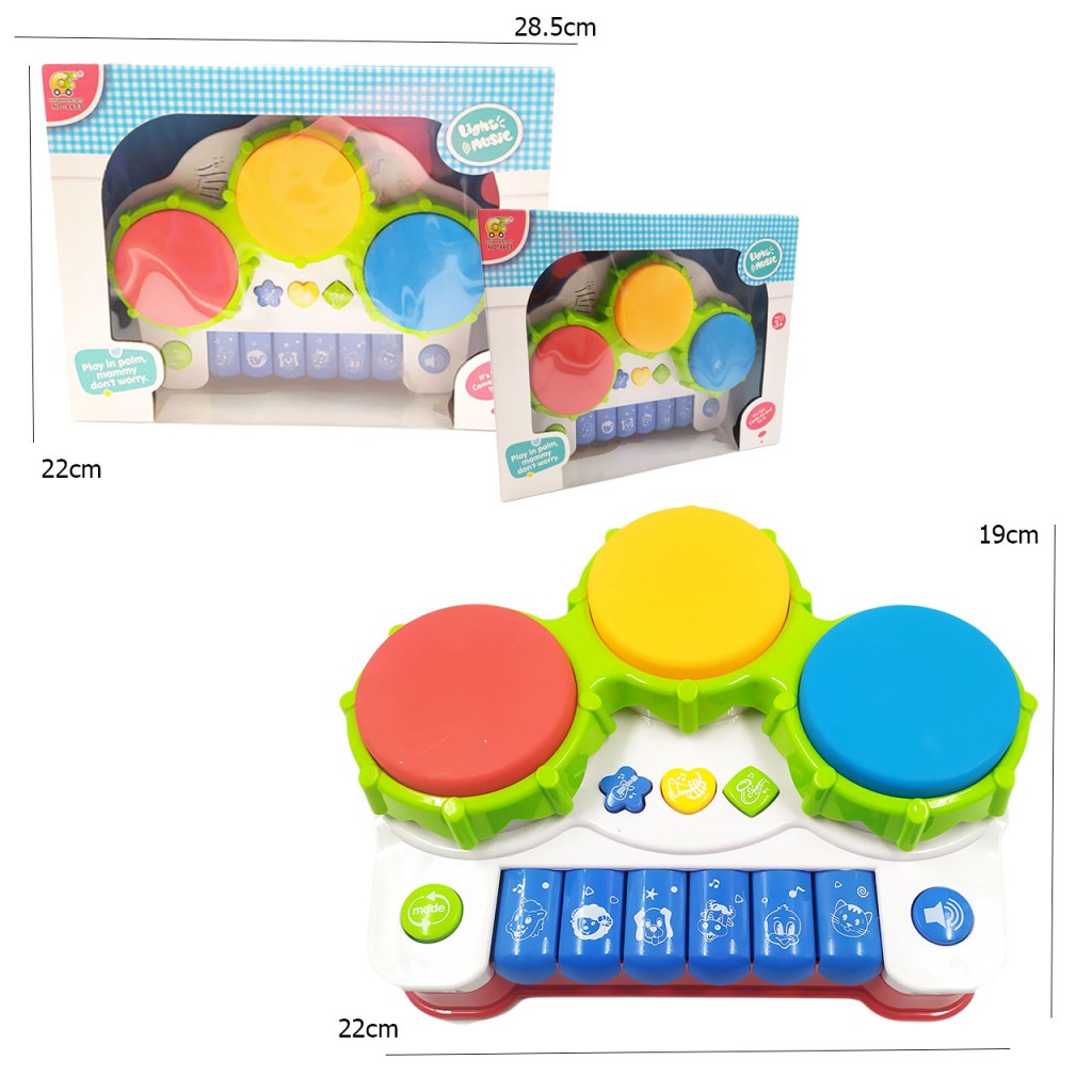 Piano Tambor Bebe Juguetes Jugueteria Juegos