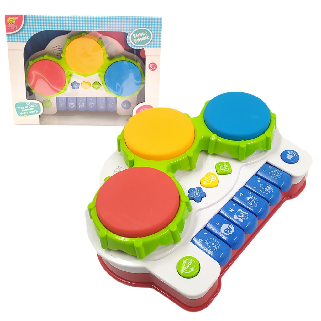 Piano Tambor Bebe Juguetes Jugueteria Juegos