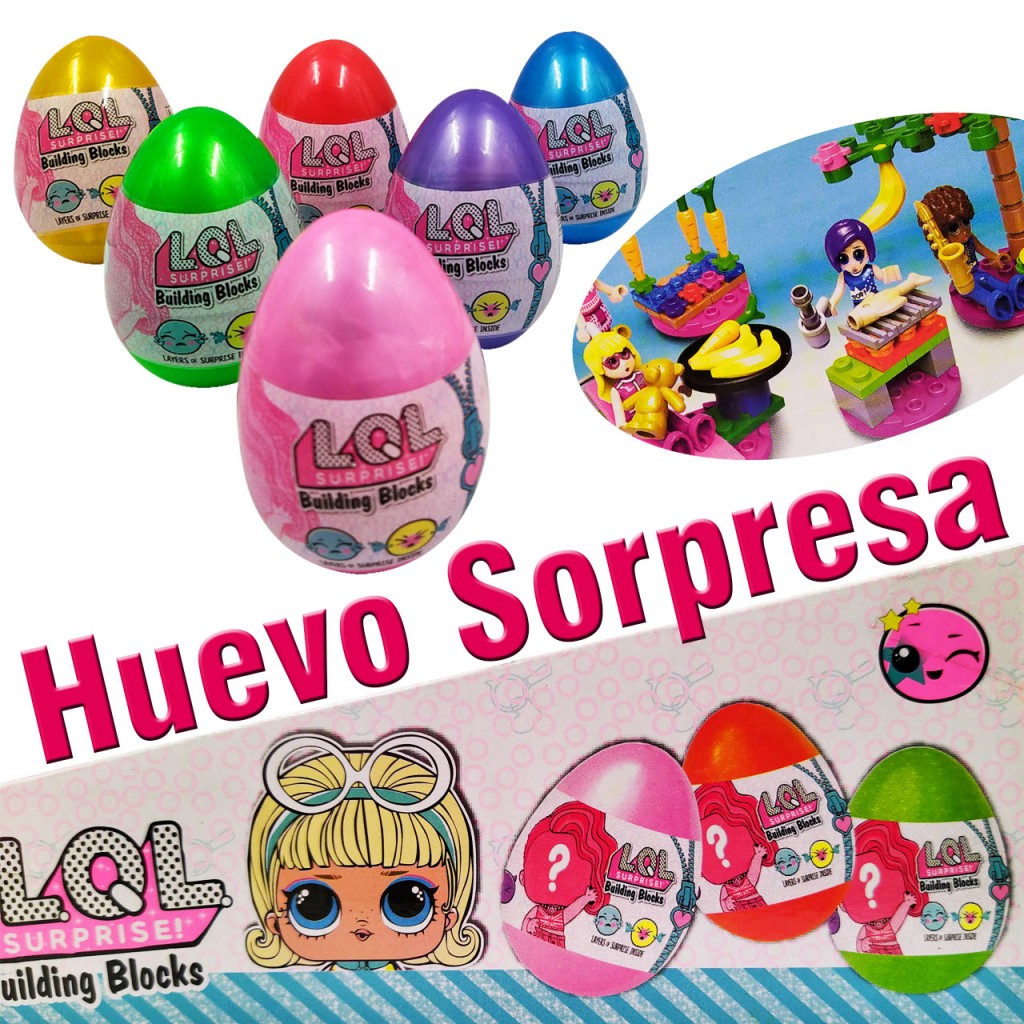Lol Huevos Sorpresa Juguete Didáctico Jugueteria Armable