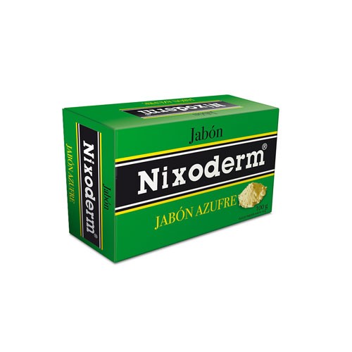 NIXODERM JABON  AZUFRE X 100 GR