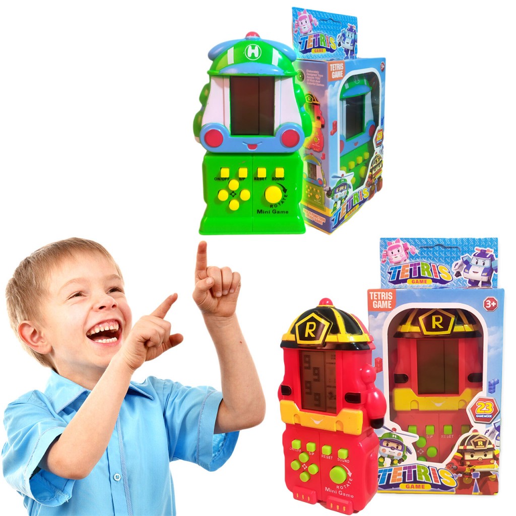 Tetris Atari Niños Juegos Juguetes Jugueteria Didáctico Verde DJ1035