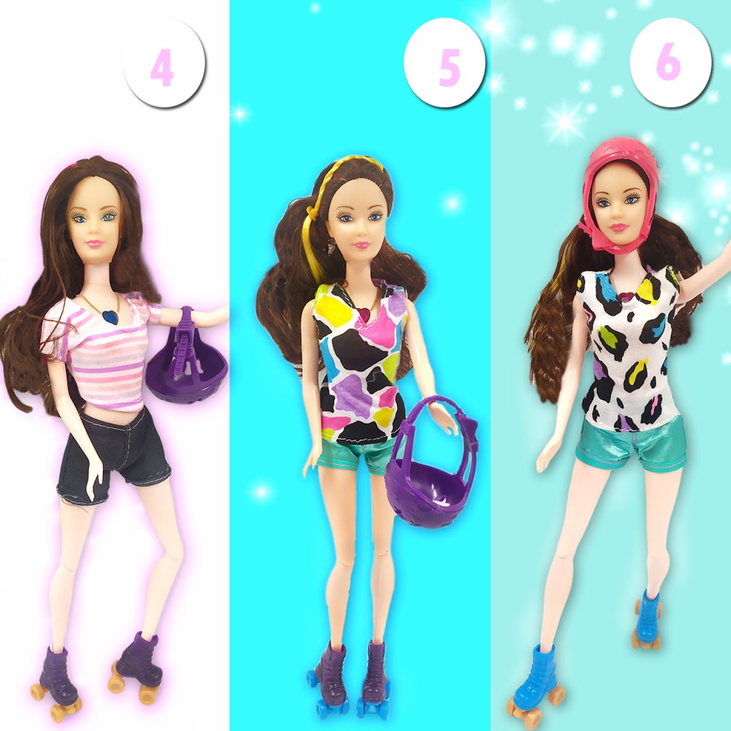 Muñeca Soy Luna Patinadora Juguete Tipo Barbie Artic Musical DJ4200