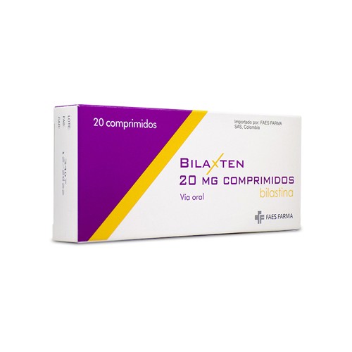 BILAXTEN 20 MG X 20 TAB (REGULADO)