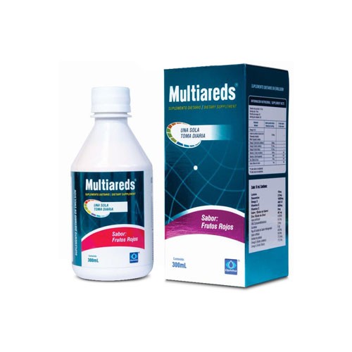 MULTIAREDS FRUT ROJOS X 300 ML