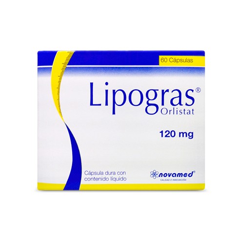 LIPOGRAS 120 MG X 60 CAP